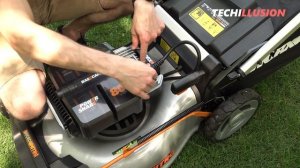?BRUTALE POWER! WORX 80V NITRO Akku Rasenmäher WG761E im Test? - Worx WG761E - Review & Test
