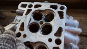 ДЕФЕКТОВКА ГБЦ ЗМЗ 405-406-409 неисправность постели распредвала. Как определить что постель кривая