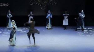 Абхазский танец, ансамбль СИМД