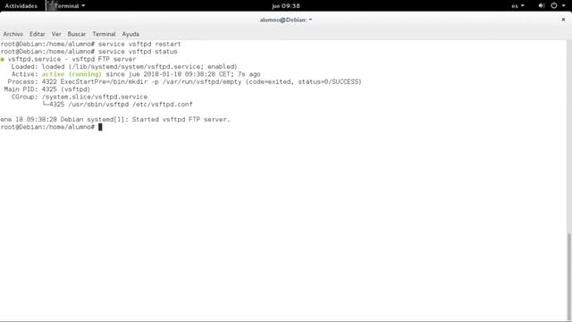 Como instalar un servidor FTP en Debian con vsftpd | Cliente Windows 7 смотреть онлайн