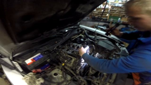 Замена термостата Cadillac/Opel 3.2 ВОТ ГДЕ В ЖОПЕ смотреть онлайн