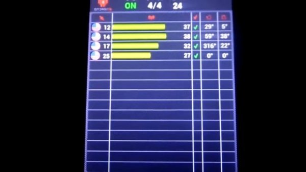 О работе встроенного модуля GPS - наглядно. Видео от VLANK.