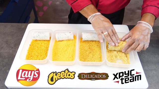 ?ПРИГОТОВИЛИ РОЛЛ КАЛИФОРНИЯ С ЧИПСАМИ LAYS, НАЧОС СУХАРИКАМИ И CHEETOS!!! ДОМАШНИЙ РЕЦЕПТ!!! смотреть онлайн