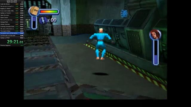 [OLD] Spider-Man 2000 (PS Emu) Bag% (Hard Mode) Speedrun 53:12 смотреть онлайн