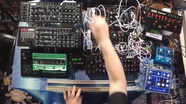 Behringer Model D ~ Solina ~ Pro 800 ~ Pro One ~ Bode Frequency Shifter ~ Strymon Cloudburst смотреть онлайн