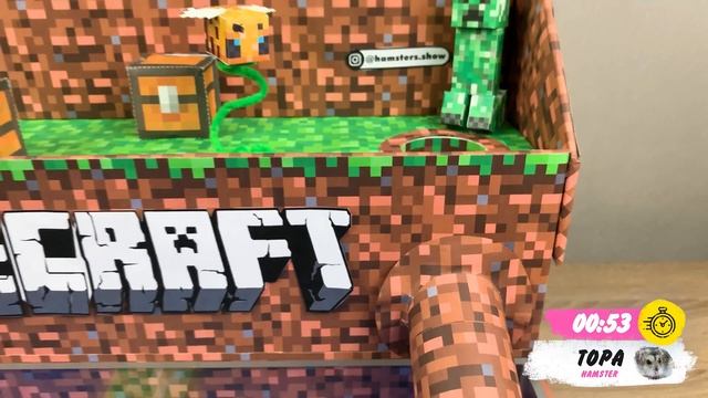 Hamster Minecraft Maze | Pool Minecraft World - Part 2 смотреть онлайн