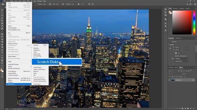 Scratch Disks Are Full (SOLVED!) | Photoshop смотреть онлайн