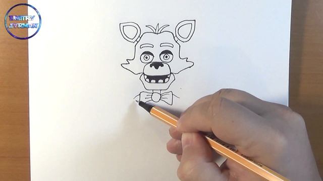How to draw Tony the Wolf, FNaF, Как нарисовать Тони Волка, ФНаФ смотреть онлайн