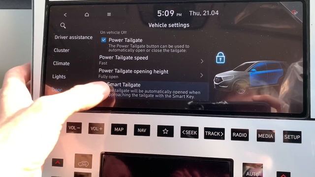 Smart Tailgate - Hyundai Tucson - How To Activate #howto #tailgate #tucson
