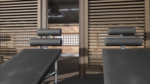 Bernard (1) the gym Бернард спортзал