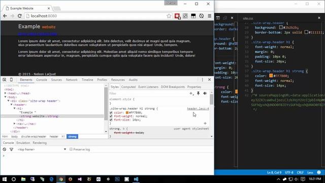 ? Less CSS Pre-Processor (3) • Bower & Less • For CSS • JavaScript for Web Developers • (Pt. 19) смотреть онлайн
