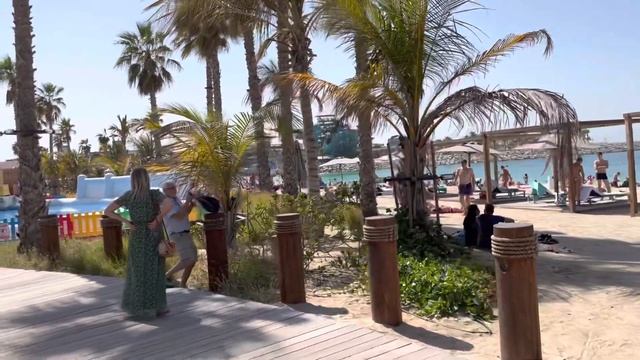 Дубай 2022! Лучший бесплатный пляж Дубая! Пляж ЛА МЕР! смотреть онлайн