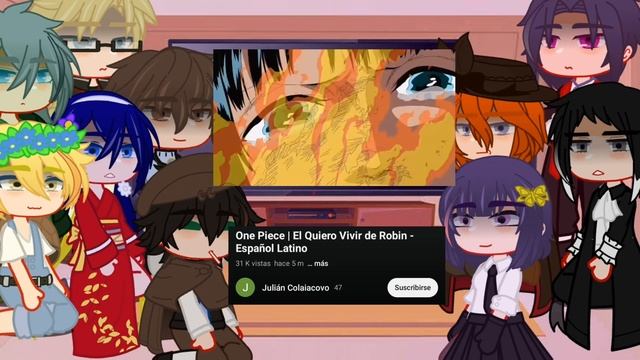 bsd reacciona a atsushi es Nico Robin || Bsd x one piece || leer descripción || смотреть онлайн