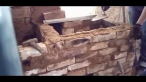 Ролик как мы строим печку. Кошечка на улице