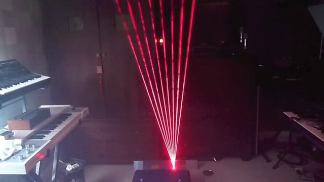 RGB Laser Harp Demonstration смотреть онлайн