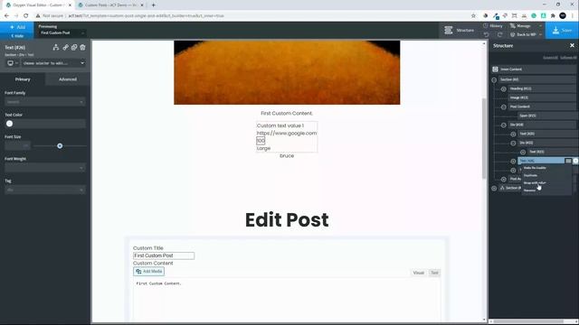 Detailed video showing Front end form submissions to create posts with ACF and Oxygen. No coding. смотреть онлайн