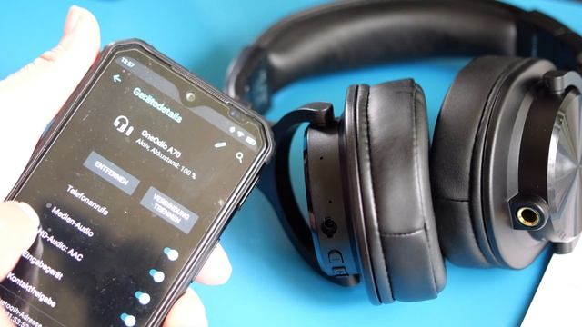 OneOdio Fusion A70 Test: Low Budget Kopfhörer BT Audio Sharing Port - Hands-on (Deutsch, eng. hints смотреть онлайн