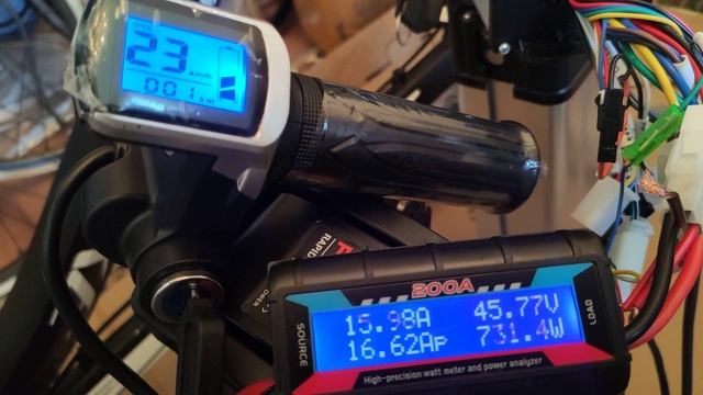 измерение потребляемой мощности редукторного мотора