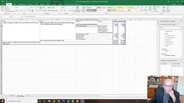 EXPORT CASH FLOW REPORT FROM MS PROJECT TO EXCEL, MS PROJECT MADE EASY NO. 40 смотреть онлайн
