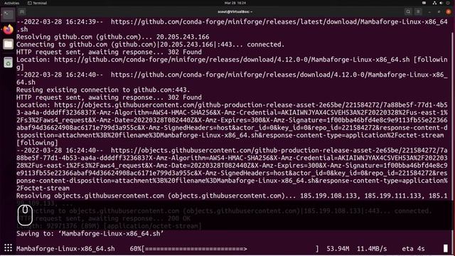 How to install Mamba on Ubuntu 21.10 смотреть онлайн