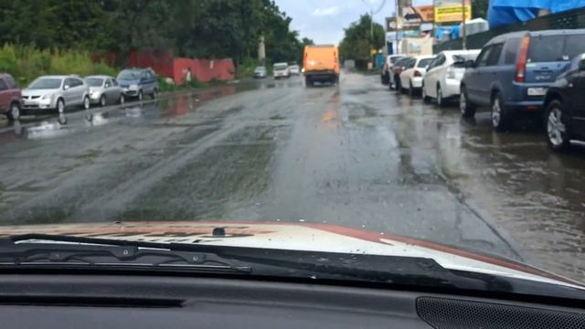 Река на Снеговой - после тайфуна. смотреть онлайн