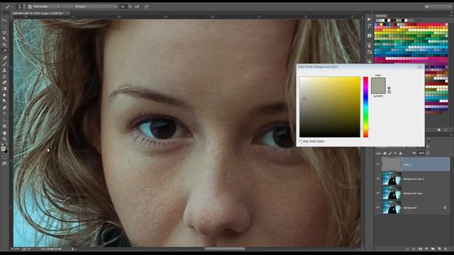 Alex Kolodyazhni Retouching Process смотреть онлайн