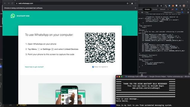 WhatsApp Message Sender: With Scrape any whatsapp group data | December 2021 смотреть онлайн