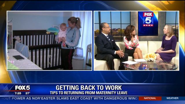 Lori Mihalich-Levin of Mindful Return, on Fox 5 with Annie Yu, 3.3.2018, Back to Work After Baby смотреть онлайн