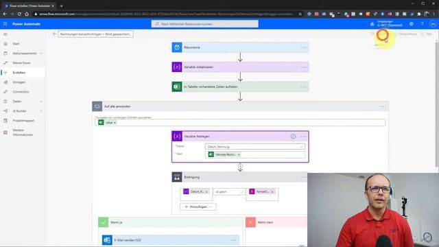 Lass dich von Excel und Power Automate per Mail benachrichtigen, wenn die nächste Rechnung ansteht смотреть онлайн