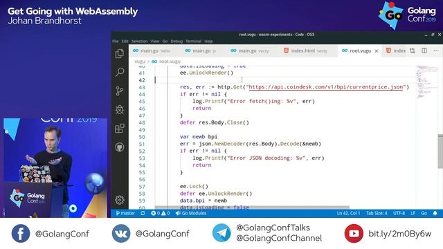Get Going with WebAssembly / Johan Brandhorst (Utility Warehouse) смотреть онлайн