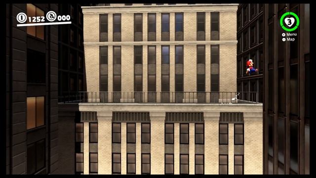 Super Mario Odyssey - Climb a Building Out of Bounds Glitch смотреть онлайн