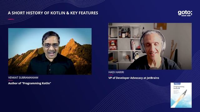 From Jet Language to Kotlin (Teaser) • Venkat Subramaniam & Hadi Hariri • GOTO 2021 смотреть онлайн