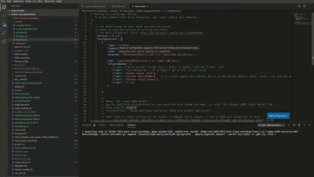 Linux Kernel debugging with Visual Studio Code смотреть онлайн