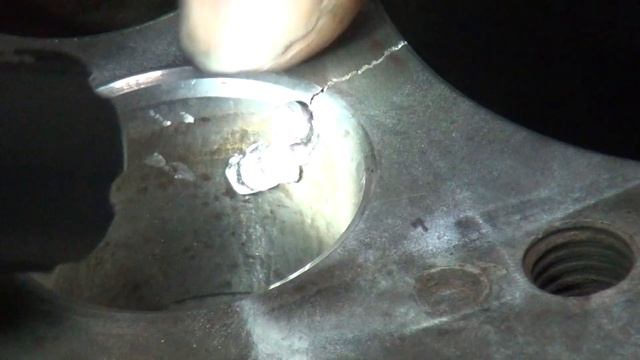1932 ford #104 model A or B flathead race block crack repair by tatro machine смотреть онлайн
