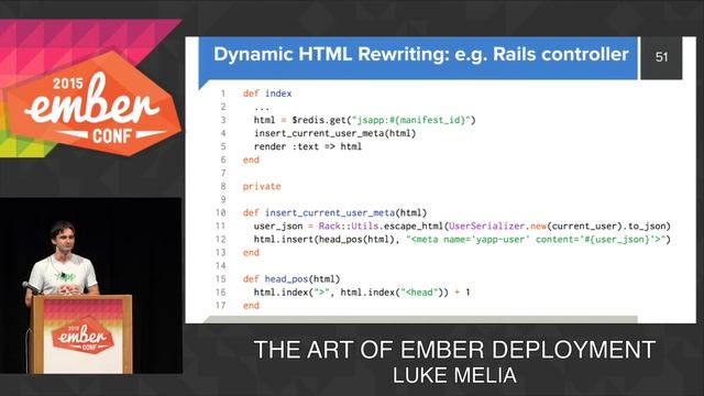 EMBERCONF 2015 - THE ART OF EMBER DEPLOYMENT смотреть онлайн