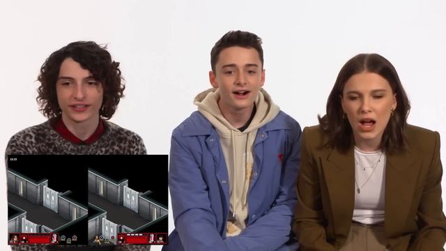 ОЧЕНЬ СТРАННЫЕ ДЕЛА ► КАСТ ИГРАЕТ В ИГРУ ПО ОСД ( НА РУССКОМ) смотреть онлайн