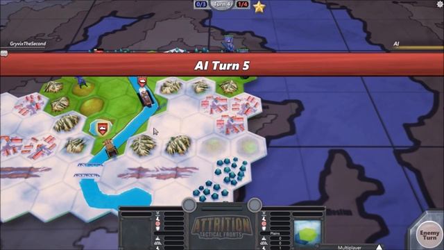 Attrition: Tactical Fronts - Full Playthrough / Longplay (no commentary) смотреть онлайн