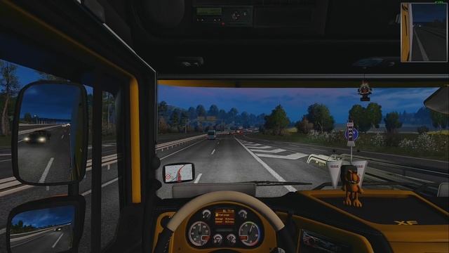 ETS2 1.30 ProMods 2.25 DAF XF105 Rotterdam - Stuttgart смотреть онлайн