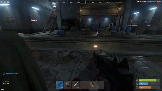 Зашел на глобальный вайп в РАСТ/RUST развитие с нуля #rust #раст смотреть онлайн
