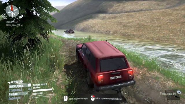 MudRunner-ОФФРОУД JEEP ПРОТИВ ЖИГУЛИ НА ПОЛНОМ ПРИВОДЕ смотреть онлайн