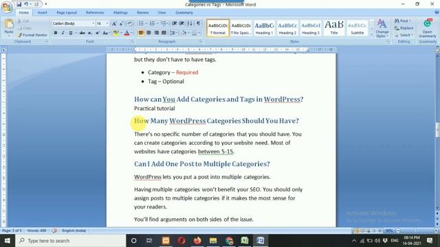 WordPress Categories vs Tags: What’s the Difference? смотреть онлайн