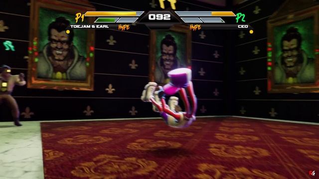 Mighty Fight Federation: Arcade Mode - ToeJam & Earl смотреть онлайн