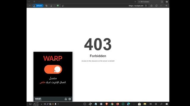 حل مشكلة 403 Forbidden Access to this resource on the server is denied смотреть онлайн
