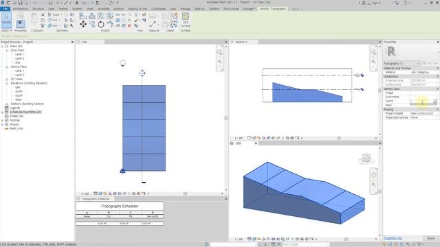 Revit Tip | Topography Cut and Fill (Using Graded Region) смотреть онлайн