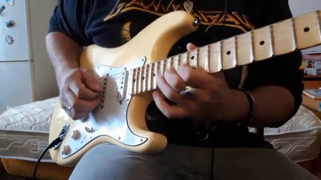 Improvisation with Malmsteen strat over slow ballad смотреть онлайн