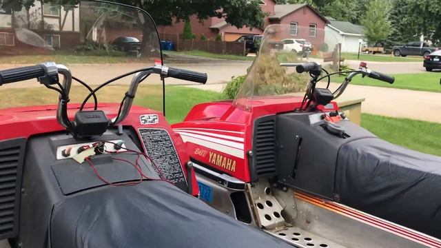 Vintage Yamaha Snowmobile SOLD