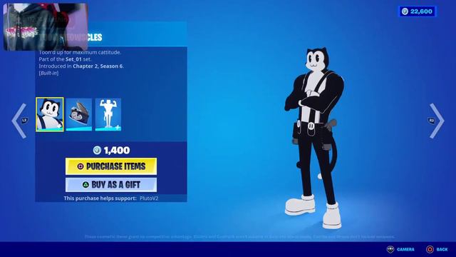 Fortnite Item Shop! - NEW TOON MEOWSCLES SKIN TODAY! (Fortnite Battle Royale) смотреть онлайн