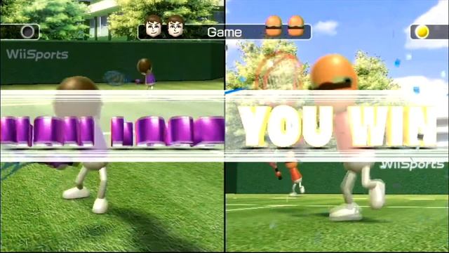 How to win every time in Wii Sports tennis! смотреть онлайн