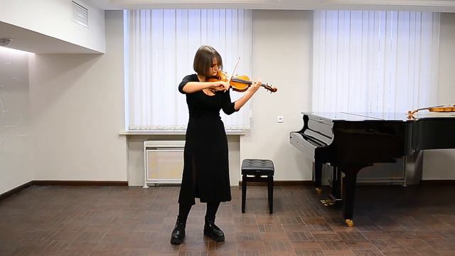 Maria Trepashko20"B" Niccolo Paganini, Caprice № 23 in E flat major, Op 1 смотреть онлайн