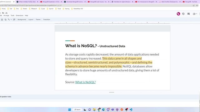 Introduction to MongoDB and NoSql Databases смотреть онлайн
